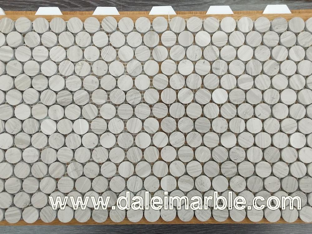 Wooden Marble Pool Mosaic Tile