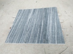 Mountain Grey Granite Flamed Brush Vein Tile
