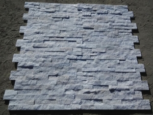 كوارتز أبيض طبيعي مثقف حجر الجدران
