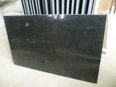 Black Galaxy Granite Tile Flooring Patio Paving Decoration