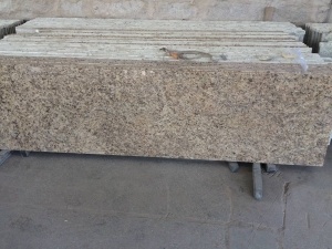 الجاهزة Giallo حجر الغرانيت الزينة المخصصة كونترتوب